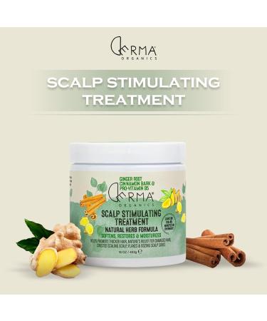 Derma Organics-Scalp Stimulating Growth Treatment (340g/12oz) for Seborrheic Dermatitis Psoriasis Fuller Longer & Nourished Hair (Pack of 2) - Buy Online on GoSupps.com