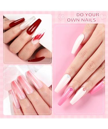 PEACECOLOR Gel Nail Kits Full Set for Beginners 20 PCS Gel Nail Polish Set with 36W Lamp Starter Kit and Top Base Coat Manicure Tools Nail Decorations Nail Art Design Kit Gift for Women kit-11 - Buy Online on GoSupps.com