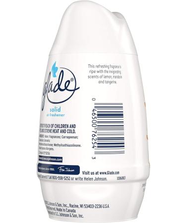 Glade Lemon Fresh Solid Air Freshener Deodorizer for Home & Bathroom - 6 Oz (12 Pack) - Buy Online on GoSupps.com
