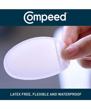 Compeed Advanced Blister Care Hydrocolloid Bandage Cushions - 6 Medium Pads for Heel Blister Prevention & Treatment - Buy Online on GoSupps.com