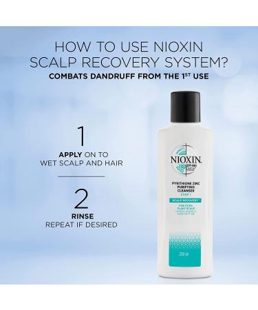 Nioxin Scalp Recovery Anti-Dandruff Shampoo 33.8 Fl Oz - Medicated Cleanser for Healthy Scalp - Buy Online on GoSupps.com