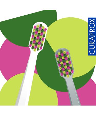 Curaprox CS 5460 Ultra Soft Manual Toothbrush - Special Edition Summer 2023 (2 Pieces) | Best Soft Toothbrush for Gentle Cleaning - Buy Online on GoSupps.com
