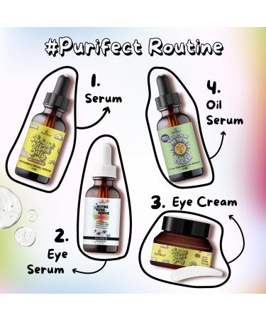 Purchase USA-Made Natural Peptide Retinol Niacinamide Eye Serum | Anti-Aging Brightening Firming Under Eye Care 1oz/30ml - Buy Online on GoSupps.com
