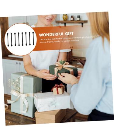 Healeved 30pcs Double Ended Eye Shadow Stick Girl Eyeshadow Makeup Brush Eyeshadow Sticks Make up Kit Plastic - Buy Online on GoSupps.com