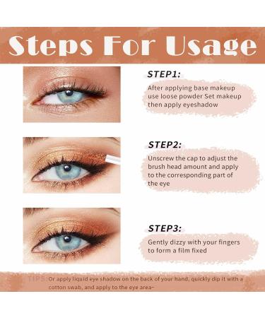 Buy Waterproof Diamond Glitter Liquid Eyeshadow & Eyeliner - Long-Lasting Bronze Gold for Cosplay & Party Makeup - Shop Internationally! - Buy Online on GoSupps.com