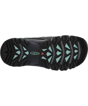 KEEN Women's Targhee Vent Hiking Shoes 8.5 - Steel Grey/Ocean Wave - Buy Online on GoSupps.com