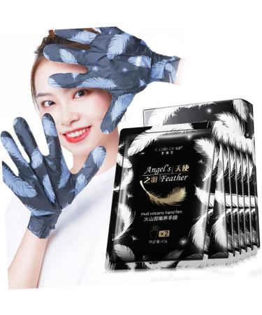 Healeved 1 Pair Gloves Hand Mask Exfoliating Mask Hands Peeling Mask Facial Mask Volcanic Mud Pink - Buy Online on GoSupps.com