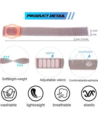 Dingfeiyu Airtag Wristband for Kids Adult Apple Airtag Waterproof Bracelet Adjustable Anti Lost Airtag Wristband Nylon for Toddler Child and Men Women (pink gravel) - Buy Online on GoSupps.com