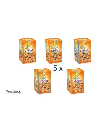 Buy La Perruche Brown Natural Cube Cane Sugar - 5 x 750g (Pack of 5) | Premium Quality & International Shipping - Buy Online on GoSupps.com