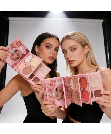 Makeup Eyeshadow Palette Long-Lasting Formula 20 x 1.2g Makeup Book Palette Makeup Set Soft and Blendable Texture For Women Girls Travel Party Maria - Buy Online on GoSupps.com