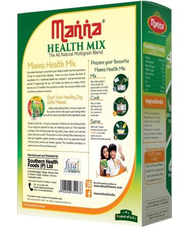 Manna Health Mix 500g - Nutritious Blend for Wellness - Buy Online on GoSupps.com