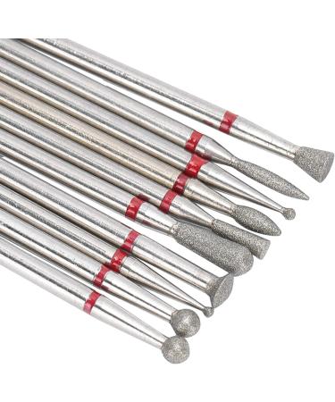 Nail Accessories Carborundum Wear-resiatant Nail Drill Bits Interchangeable Use Manicure Tools for Nail Salon Foot Care Pedicure Nail Removal - Buy Online on GoSupps.com