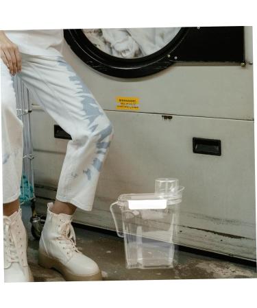 GOOHOCHY 4pcs Laundry Storage Box Scent Booster Powdered Laundry Scented Lotion Plastic Transparent - Buy Online on GoSupps.com