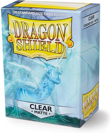 Dragon Shield Matte Clear Card Game Sleeves | Durable Protection for TCGs - Buy Online on GoSupps.com