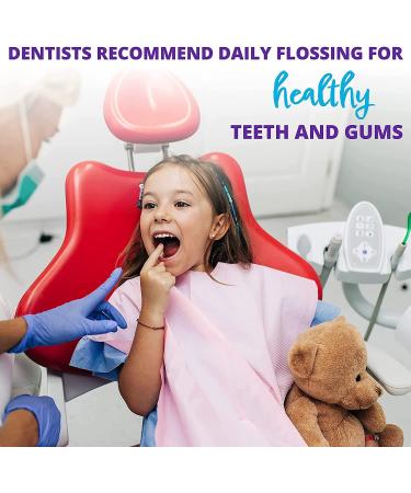 Plackers Kids Dual Gripz Dental Flossers - 75 Count, Fluoride Fruit Smoothie Swirl - Buy Online on GoSupps.com