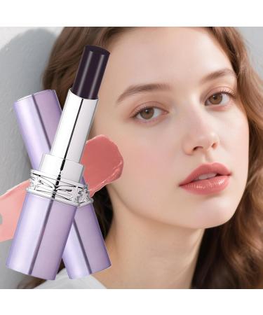 Color Changing Lipstick Moisturizing Lipstick Lip Care Stick with Tint for Women and Girls Makeup Beauty Cosmetics Travel Appointments Work Cinnamon Milk Tea - Buy Online on GoSupps.com