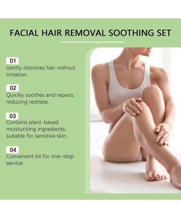 VKaoess Painless facial hair removal cream for women and men Gentle facial hair removal cream for the sensitive skin of the face chin and body Hair removal cream set for all skin types 1 piece - Buy Online on GoSupps.com