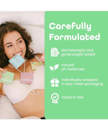 Buy Fruit Blend Sample Pack - pH Balanced Biodegradable Feminine Wipes for Women | Pack of 10 - Shop Now - Buy Online on GoSupps.com