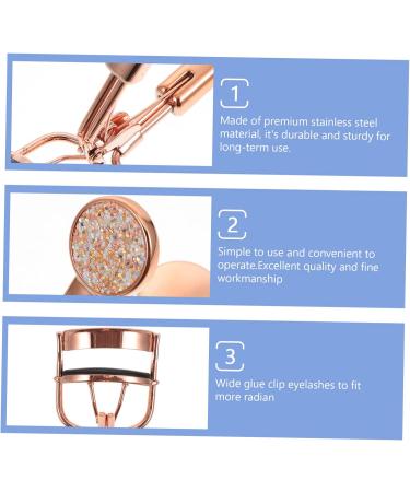 Ipetboom Eyelash Curler - Premium Lash Tool for Perfect Curls | Stainless Steel False Eyelash Curler & Hair Rollers for Women - Buy Online on GoSupps.com