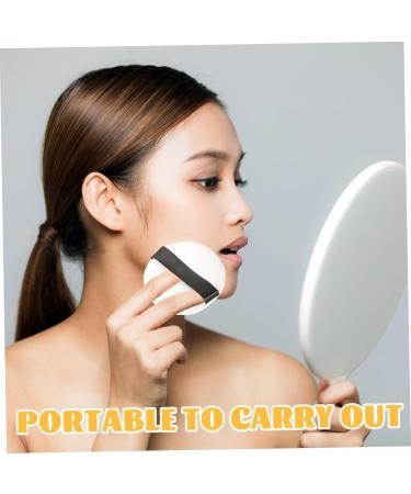 Mikinona Cosmetic Case with Powder Puff Make up Containers Puff Case Cosmetic Cases for Traveling Blusher - Buy Online on GoSupps.com