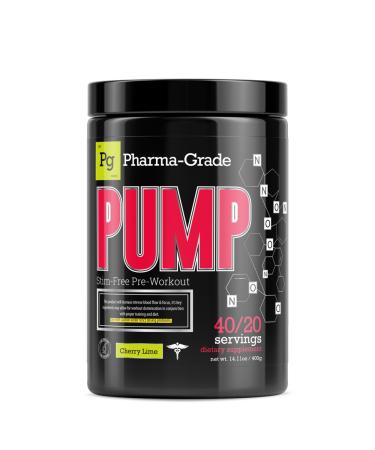 Pharma Grade PUMP 400 g Cherry Lime