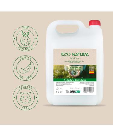  INTERCABO Hand soap 5 liters - Liquid soap in economical packaging - Cream soap - Can of soap for all skin types - Ideal for hotels offices and commercial spaces - Buy Online on GoSupps.com