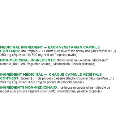 ORGANIKA BEE PROPOLIS (HIMALAYAN) 200 CAPS Unflavored 1 count (Pack of 1) - Buy Online on GoSupps.com