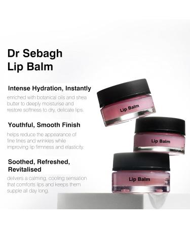 Dr Sebagh Lip Balm (0.5 fl oz) - Luxury Healing Lip Balm for Dry Lips & Chapped Lips - Intense Lip Hydration & Repair - Lip Moisturizer for Women and Men- Nourishing Lip Treatment & Lip Care Essential - Buy Online on GoSupps.com