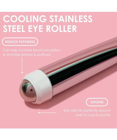 JAPONESQUE Dermaplaner & Cooling Eye Roller - Dual Ended Exfoliation Tool for Hair Removal & Face Massage | Shop Internationally - Buy Online on GoSupps.com