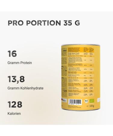  Harvest Republic HARVEST REPUBLIC Organic Whey Protein Powder Banana with 100% Real Fruit Powder | 750g of Organic Protein Powder Refined with Freeze-Dried Fruit | Up to 16g - Buy Online on GoSupps.com