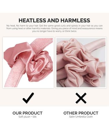 Heatless Curling Rod Headbands - Natural Wave Hair Curling Set for Long Hair - Women's Soft Hair Roller Styling Tools - Buy Online on GoSupps.com