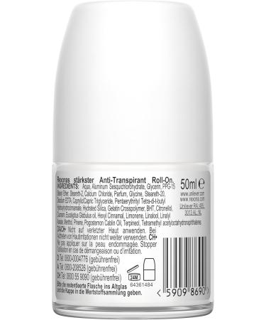  Rexona Rexona Maximum Protection Fresh Roll-On Deodorant Antiperspirant with 3 layers of protection against stress heat and movement. Extreme 96-hour protection. 50 ml - Buy Online on GoSupps.com