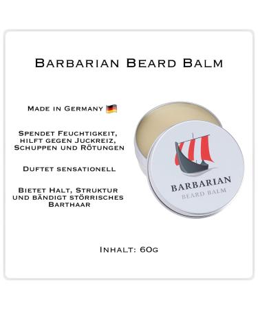 Mr. Burtons Barbarian Beard Care Set - Premium Beard Oil Balm & Shampoo - Perfect Grooming for All Beards - Ship Worldwide - Buy Online on GoSupps.com