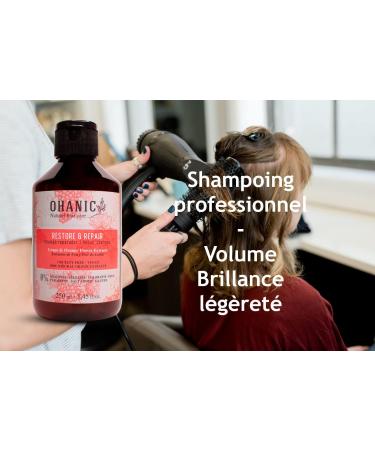 Restore and Repair. Shampoing cheveux secs et abim s. R parateur et nutrition intense. Professionnel sans sulfate. Aux extraits naturels. - Buy Online on GoSupps.com