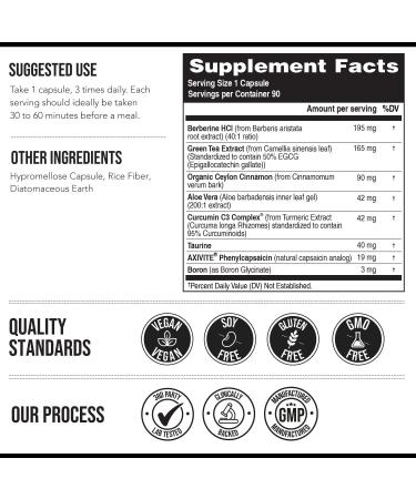 Triquetra Health GLP-Activate | Natural Hunger & Metabolism Support | 90 Servings | Expert Formulated GLP1 Support Capsules - Buy Online on GoSupps.com