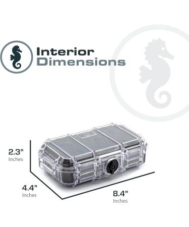 Seahorse 56 Micro Case with Foam - Clear | Protective Storage Solution - Buy Online on GoSupps.com