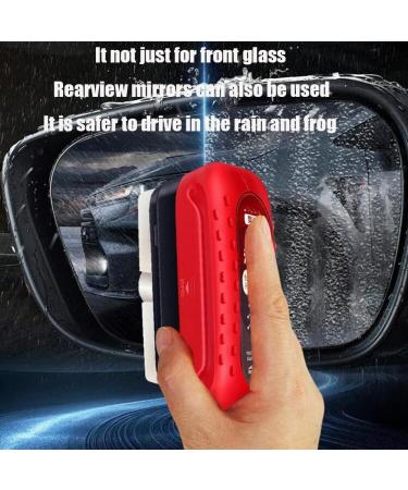 Arhdcompuly Automotive Oil Film Cleaning Brush Glass Cleaning Board Certainow Glass Cleaner Glass Coating for Windshield Oil Film Remover for Car Cleaning (120ml) - Buy Online on GoSupps.com