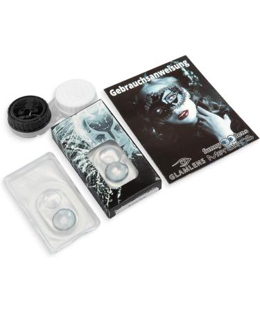 Buy Colored Gray Contact Lenses | Anime Gray Circle Lenses for Cosplay | High Coverage & Free Lens Case - Buy Online on GoSupps.com