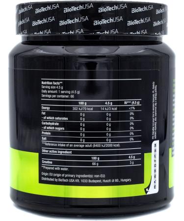 BiotechUSA Tri Creatine Malate 4500mg | Gluten-Free Triple Creatine for High-Intensity Workouts | 300g Unflavored - Boost Physical Performance - Buy Online on GoSupps.com