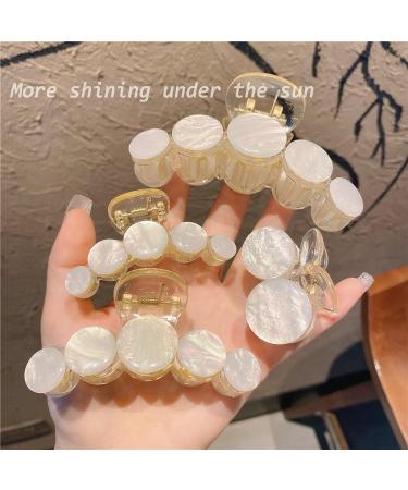 Agirlvct Large Grip Non-slip Hair Claw Clips - 4 Pack Mermaid Assortment - Buy Online on GoSupps.com