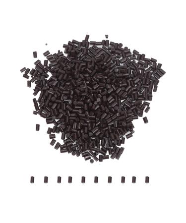 Italian Keratin Glue Brown Fusion Granule Bead for Hair Extension 100g Hot Keratin Glue Tip for Hair Extension Nail Design Italian Rebond Granules Beads Hair Extension Fusion Kit