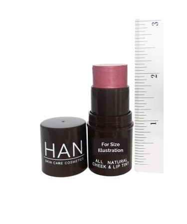 HAN Skincare Cosmetics Vegan Cruelty-Free Clean 3-in-1 Multistick in Cherry Cosmos | 0.20 oz - Cheeks, Lips, Eyes - Buy Online on GoSupps.com