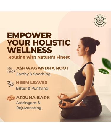 Pride Of India | Ayurvedic Healing Pack 15.06 oz (426.94 gm) | Includes Arjuna Bark Whole Ashwagandha Root Whole & Neem/Margosa Herb Whole | Perfect for Green Juices Smoothies | Fosters Wellness - Buy Online on GoSupps.com