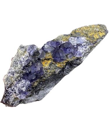 Natural Crystal Rough Natural Polyhedral Tanzanite Blue Purple Fluorite Cluster Mineral specimens Gem Level Stones and Crystals (Size : 9) - Buy Online on GoSupps.com