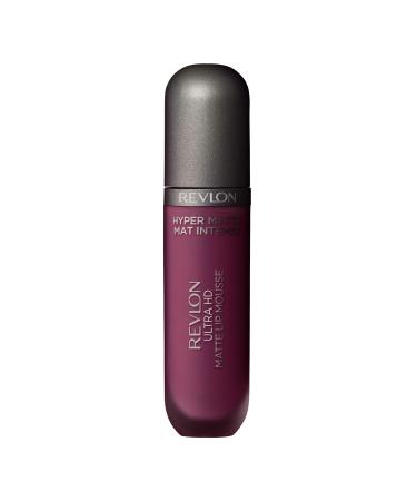 REVLON Ultra HD Lip Mousse Hyper Matte  Longwearing Creamy Liquid Lipstick in Plum / Berry  Rocky Plum (845)  0.2 oz Ultra HD Lip Mousse Rocky Plum (845) - Buy Online on GoSupps.com
