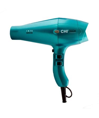 CHI Tech 1875 Limited Edition Series Hair Dryer with Rapid Clean Technology Teal