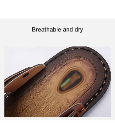 Summer Men's Foot Correction Sandals | Breathable Casual Big Toe Sandal for Hallux Valgus & Plantar Fasciitis | Khaki 24cm Size - Buy Online on GoSupps.com