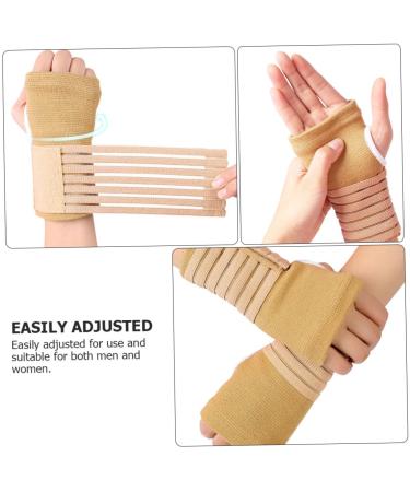 FRCOLOR Compression Bracers | Adjustable Hand Stabilizer Sleeves for Carpal Support & Fitness 1 Pair - Buy Online on GoSupps.com