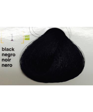 Salerm Vison Permanent Cream Haircolor (1 Black)
