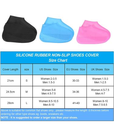 Foldable Waterproof Silicone Shoes Cover - Reusable Non-Slip Overshoes for Outdoor Rain and Snow - White, Size L - Buy Online on GoSupps.com